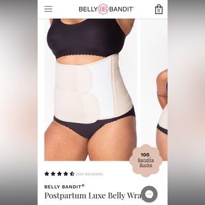 Belly Bandit Luxe Belly Wrap + Wrap Extender